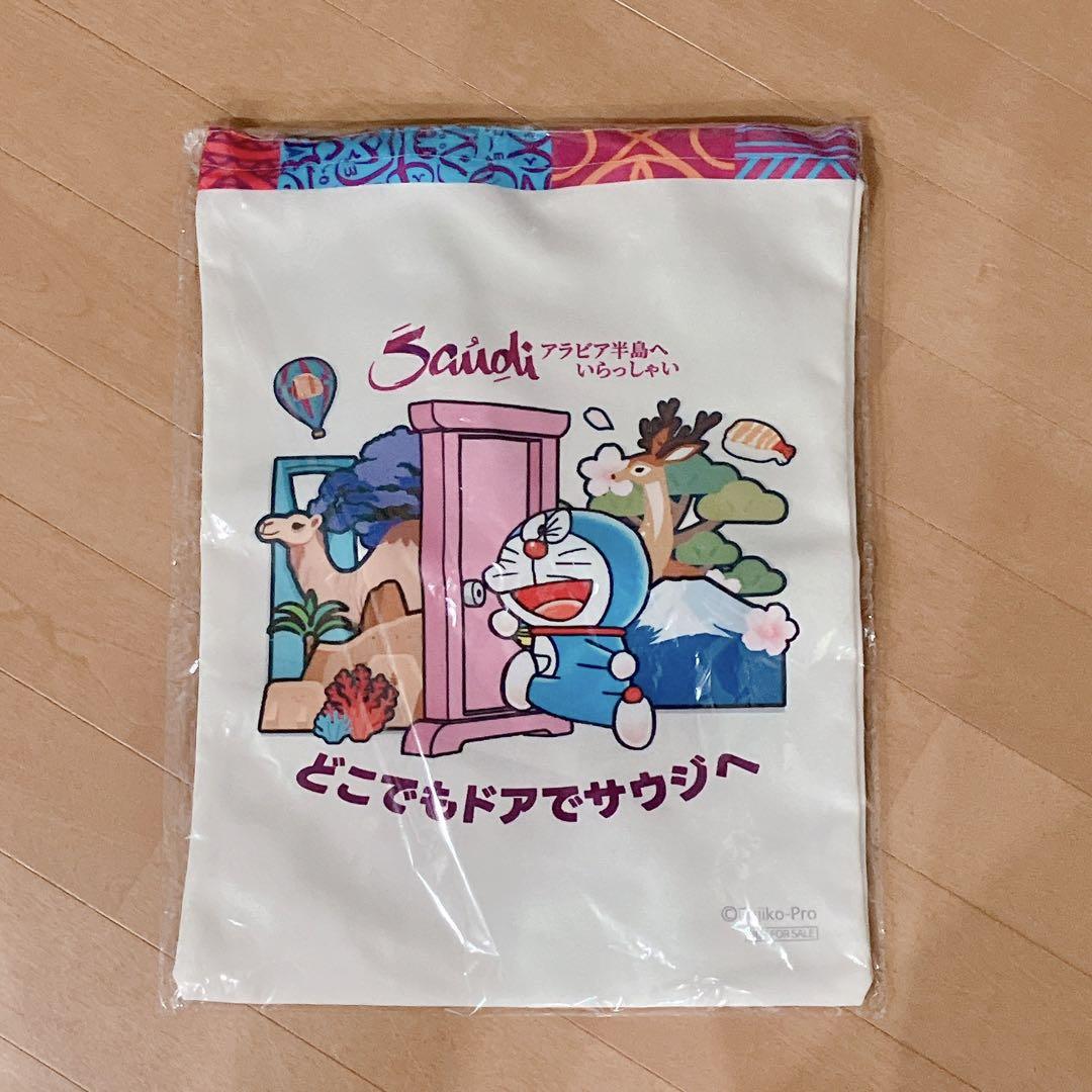 万博限定　サウジアラビア　ドラえもん　トートバッグ 大阪・関西万博 「Wonders of Arabia（アラビアの驚異）」にて