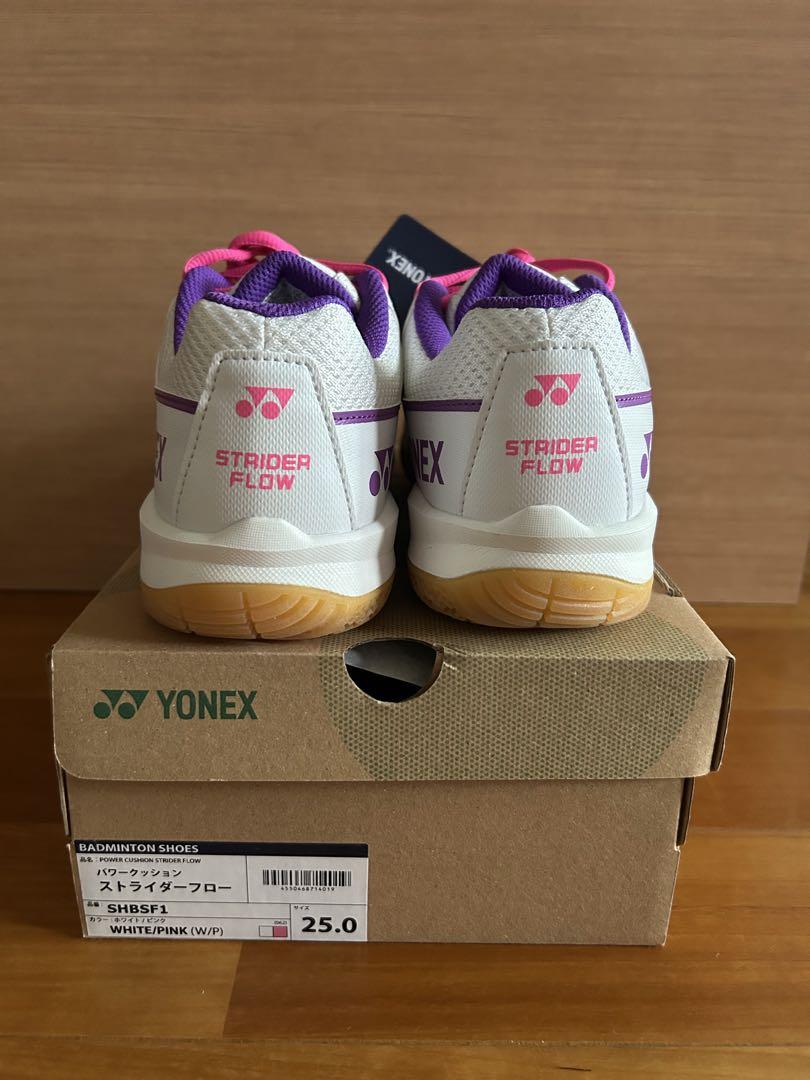 YONEX バドミントンシューズ SHBSF1 ピンク　25.0