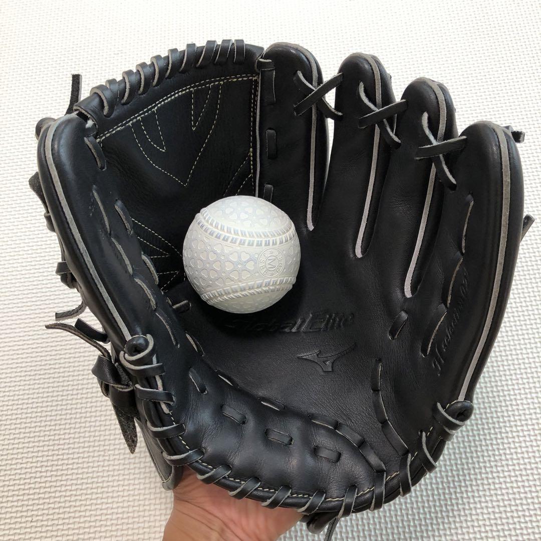 一般軟式　投手用グラブ　ミズノ グローバルエリート　グローブ