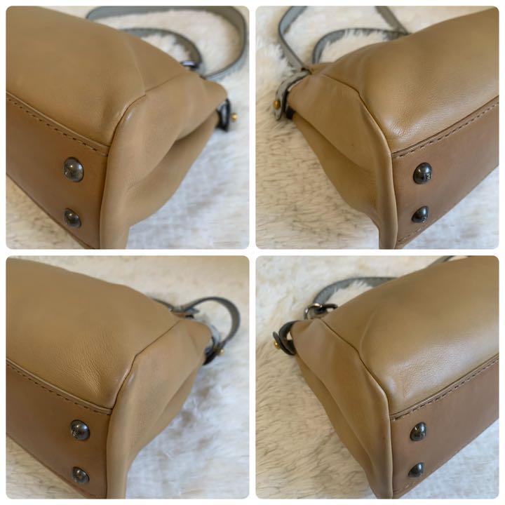 在庫あ在庫 美品 レギュラー バイカラー 肩掛け 5DavK-m99839209589 袋有✨フェンディ ピーカブー セレリア 超特価国産