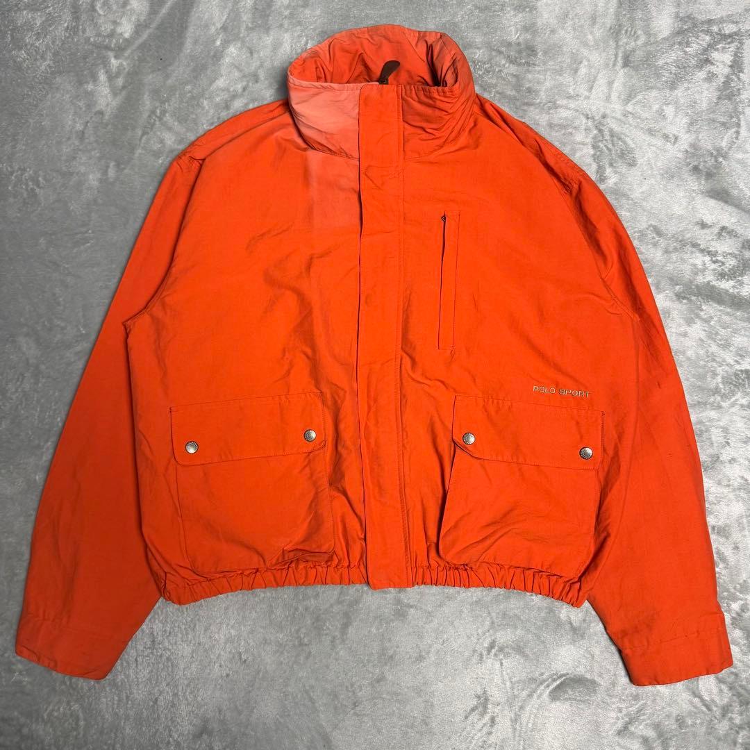 90s POLO SPORT セーリングジャケット ショート丈 ナイロン LL POLO SPORT RALPH LAUREN