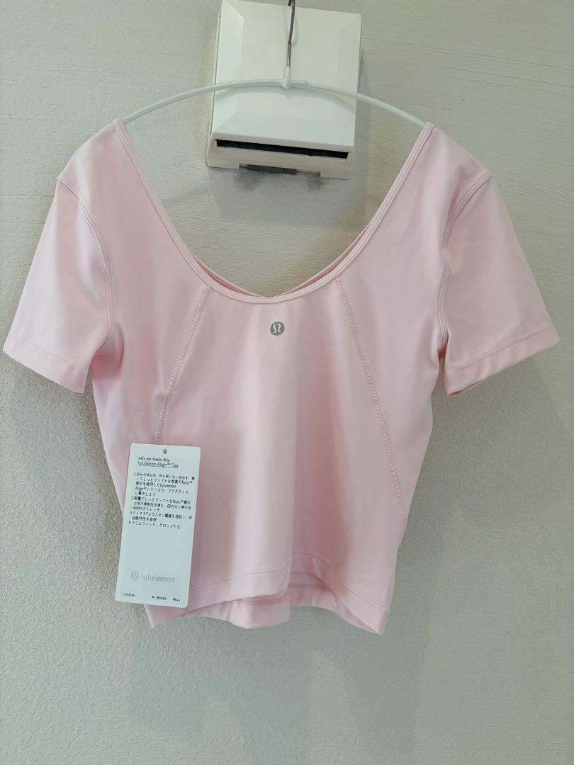 ルルレモン lululemon Align Tee ピンク 新品未使用 - ヨガ
