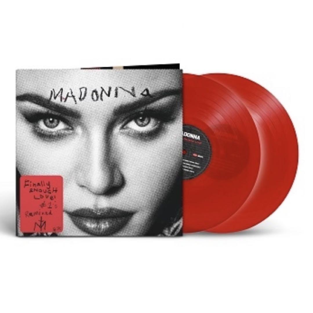 Madonna Finally Enough Love 2LP 赤 RED