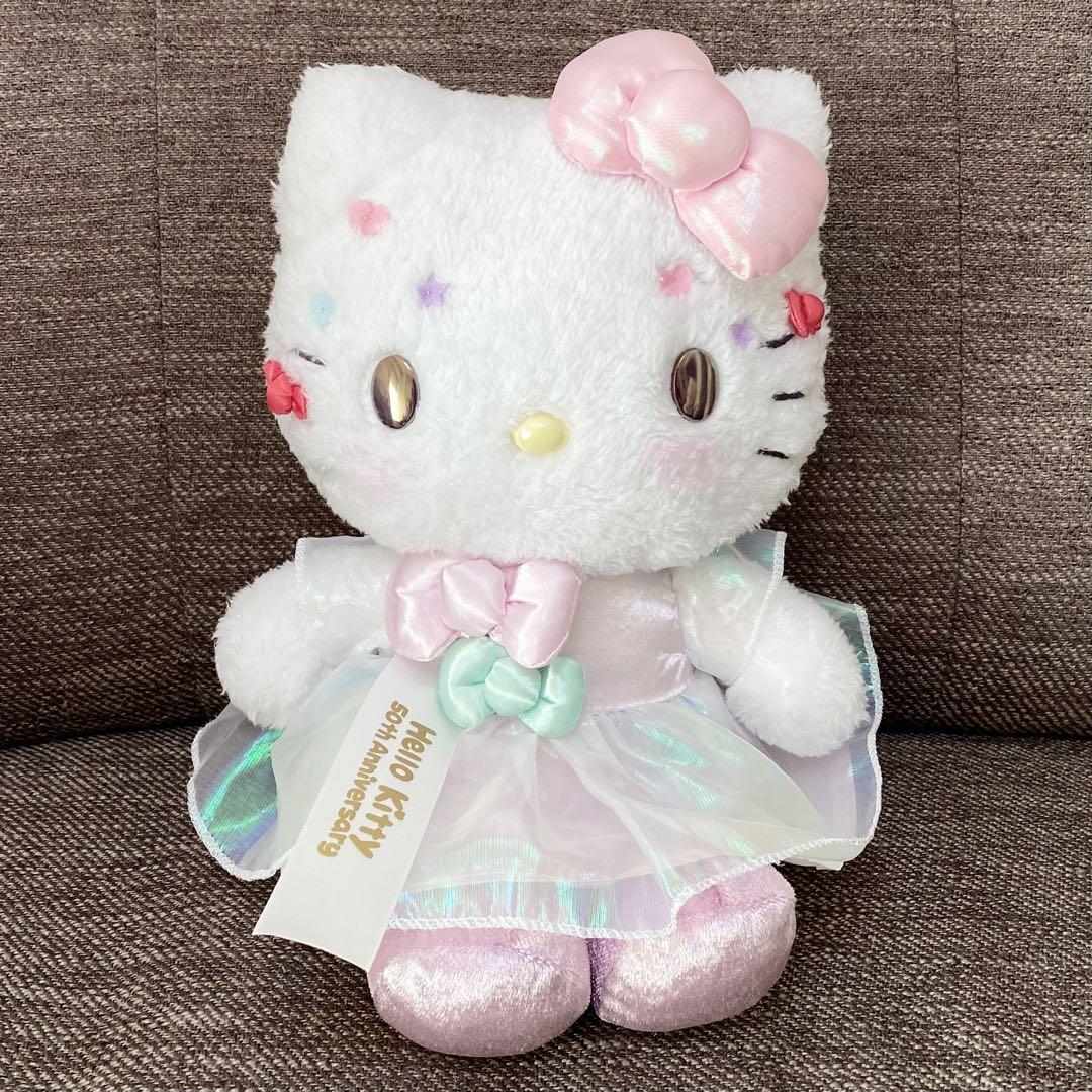 ぬいぐるみ ハローキティ50周年 アニバーサリー サンリオ Sanrio