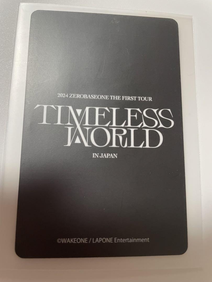 ZEROBASEONE ZB1日本ワルツ timelessworld 全員トレカ - メルカリ