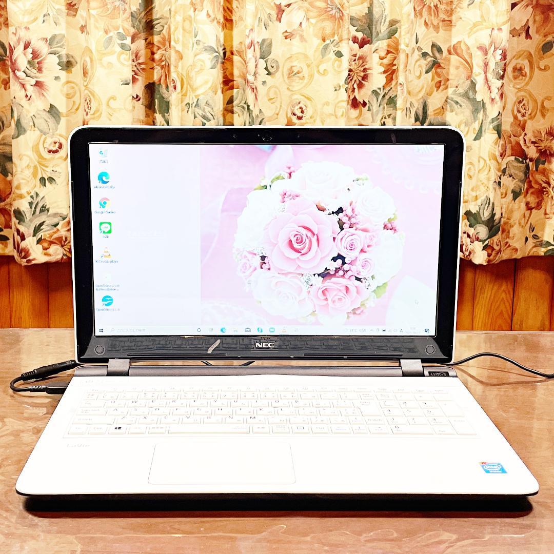 最新発見 13データ保存贅沢使い1TG✨すぐ使えるノートパソコン✨初心者向けカメラ付PC - ノートPC
