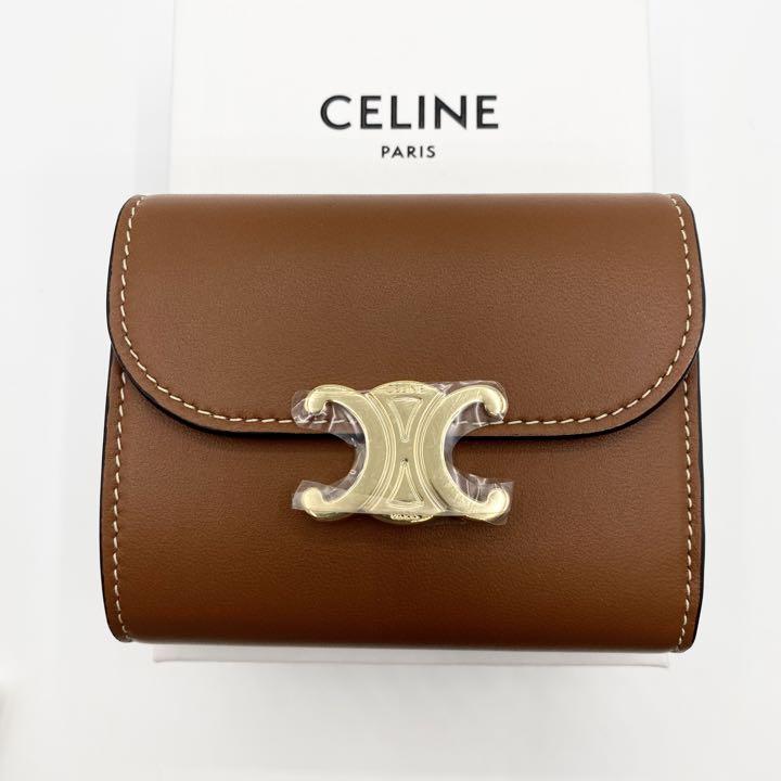 celine flap wallet