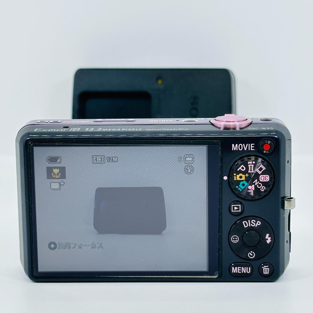 SONY Cyber-shot DSC-WX5 バイオレット◎◯