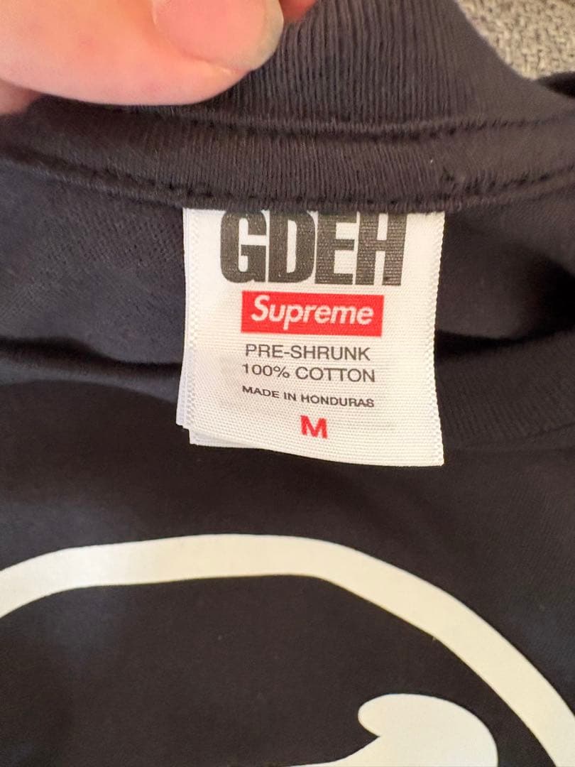 Supreme x GOODENOUGH End Racism Tee 黒 M Supreme x GOODENOUGH End Racism Tee 黒 M