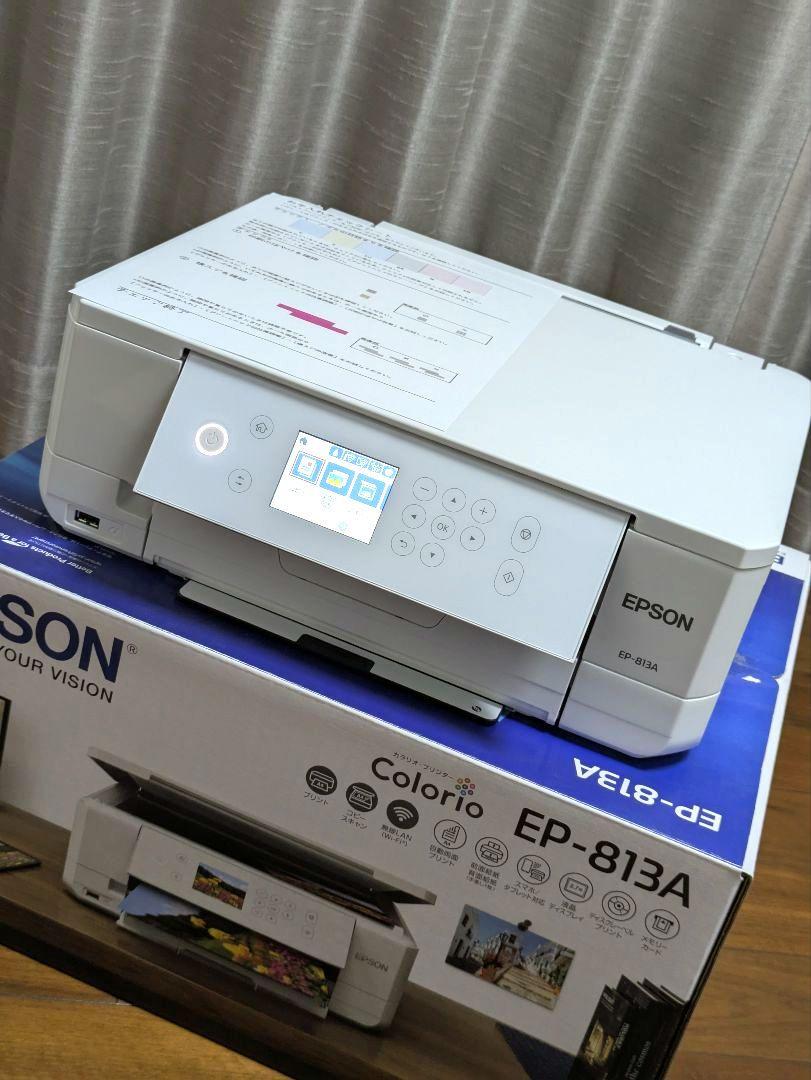 EPSON EP-813A WHITE　訳あり　ジャンク品