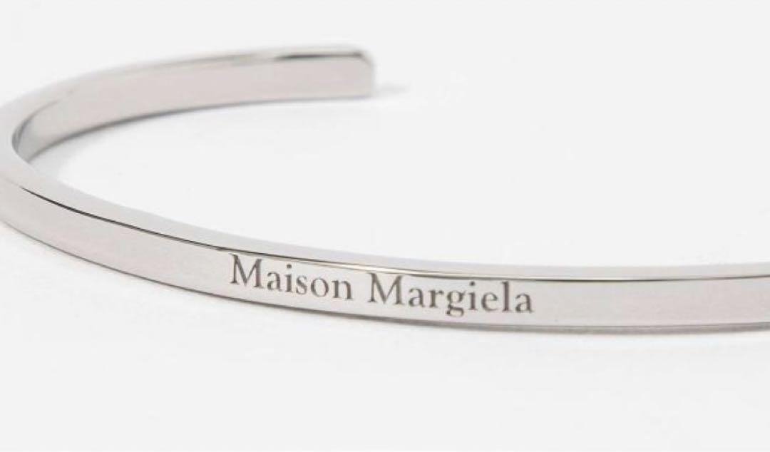 ‼️最安値‼️ Maison Margiela 925シルバー バングル メゾン マルジェラ MAISON MARGIELA Bracelet （Silver