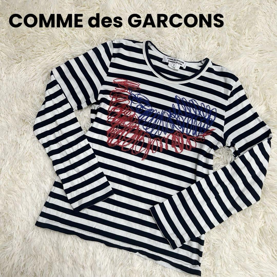 ✨激レア✨COMME des GARCONS 長袖Tシャツ ボーダー - トップス激安