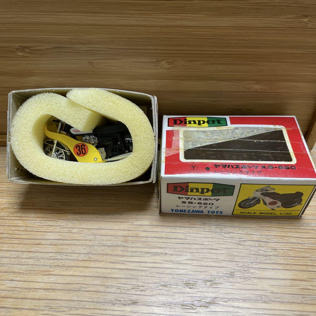 ダイヤペット ミニカー ヤマハスポーツ xs-650 Diapet 美品 レア