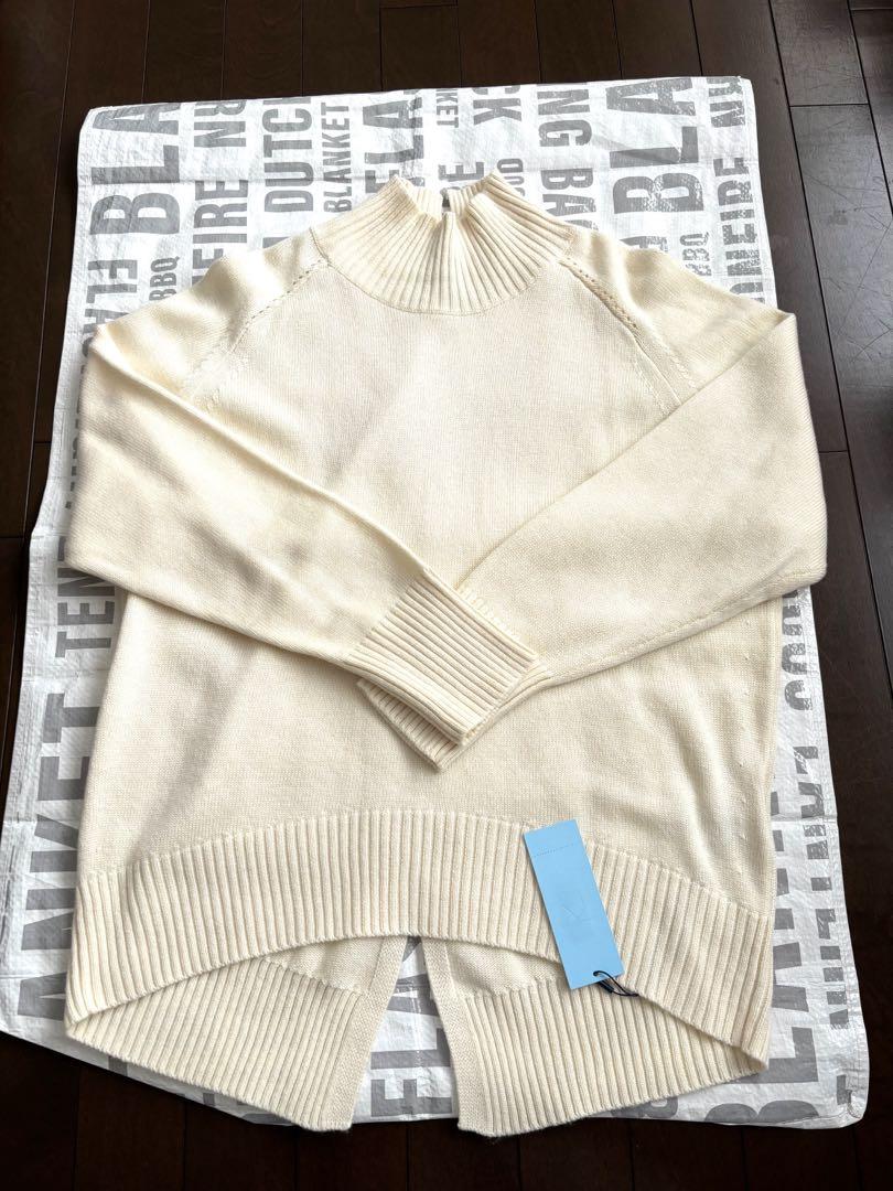 新品★組曲大きいサイズ　カシミヤ混ニット（23区インディヴィicb自由区Jプレス