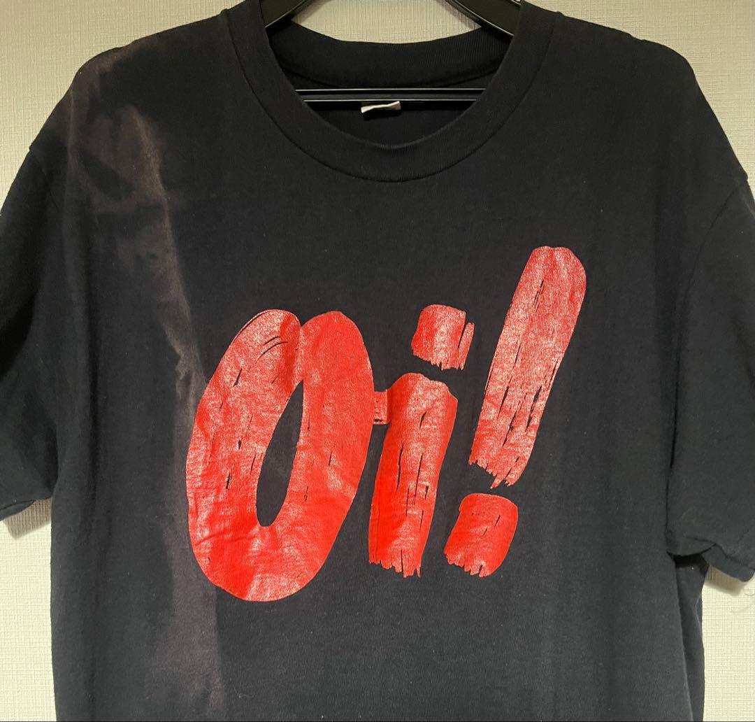 OI! punk Tシャツ 1970年代製 ビンテージ オイパンク オリジナル OI! punk Tシャツ 1970年代製 ビンテージ オイパンク オリジナル