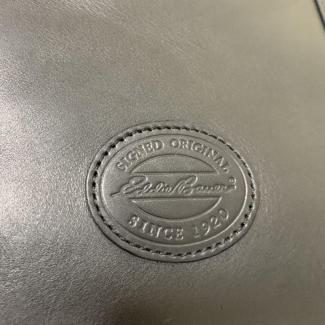 Eddie Bauer エディーバウアー トートバッグ レザー 本革 90s 黒