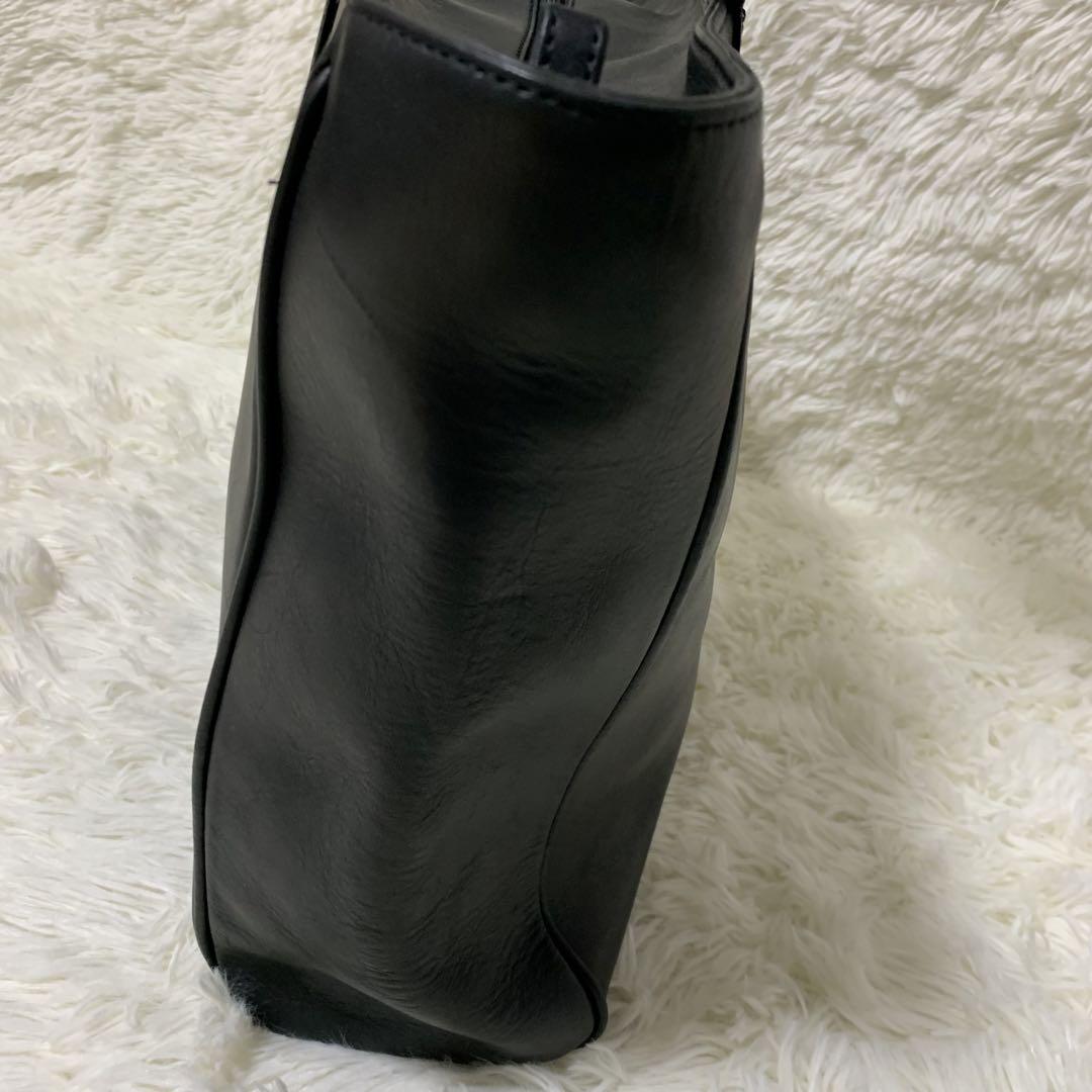 エディバウアー トートバッグ レザー 本革 Eddie Bauer 90s Eddie Bauer エディーバウアー トートバッグ レザー 本革 90s 黒