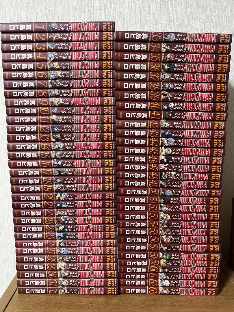 FAIRY TAIL フェアリーテイル　全巻セット　1-63巻
