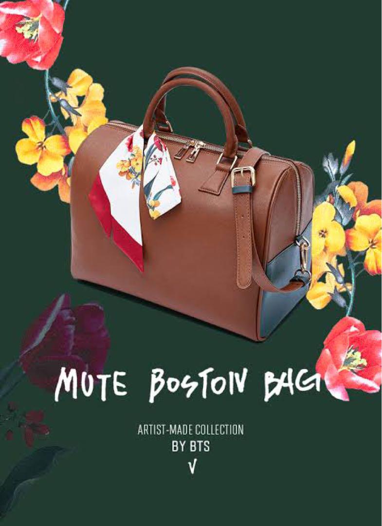 ✿*✿様 防弾少年団 BTS V キムテヒョン テテ ボストンバッグ カード・レ 防弾少年団(BTS) - BTS V MUTE BOSTON BAG ボストン バッグ テテ