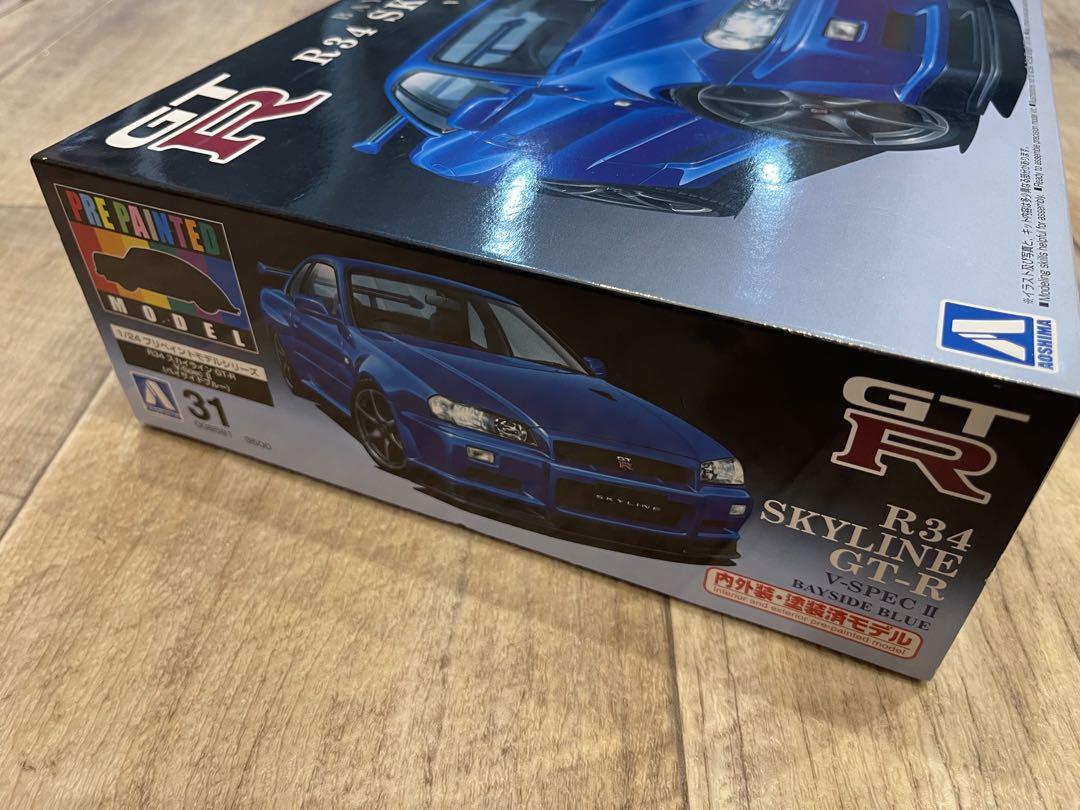 プリペイントR34 SKYLINE
