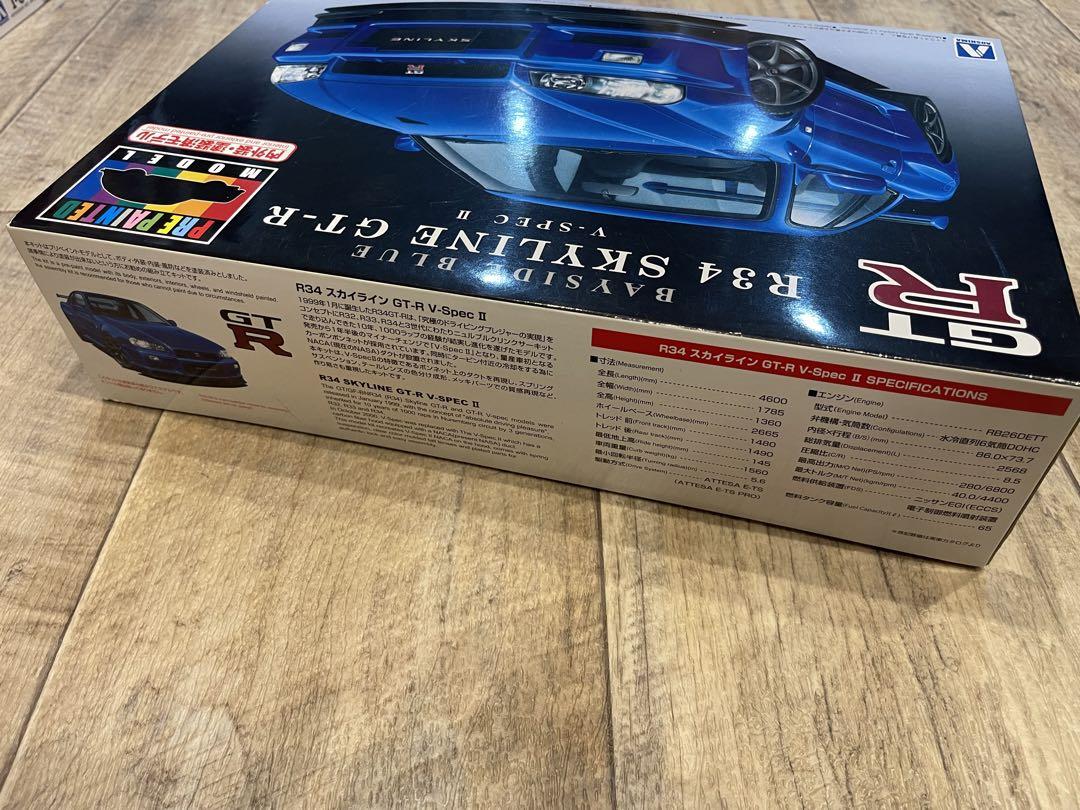プリペイントR34 SKYLINE