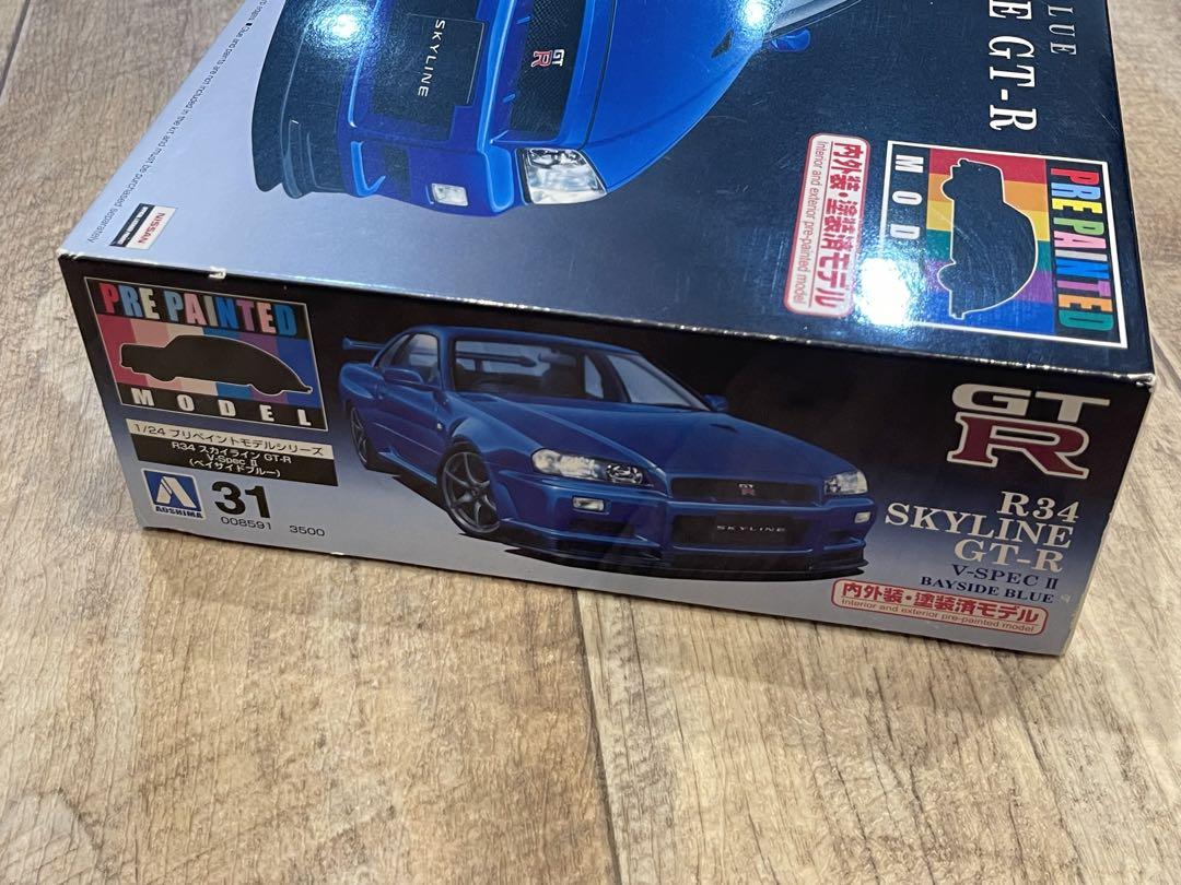 プリペイントR34 SKYLINE