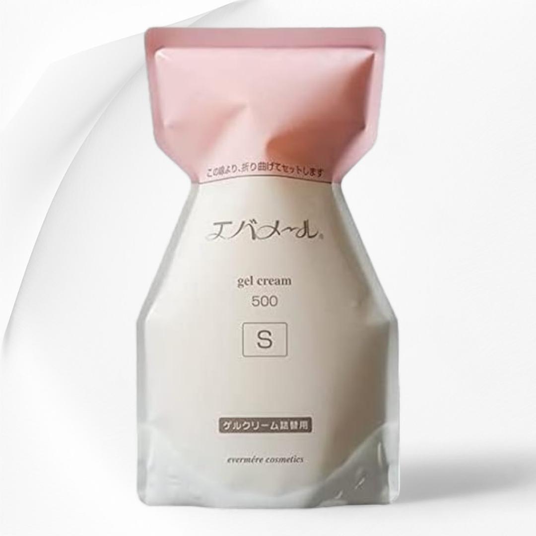【詰替 500g ２個セット】エバメール  ゲルクリーム Sタイプ