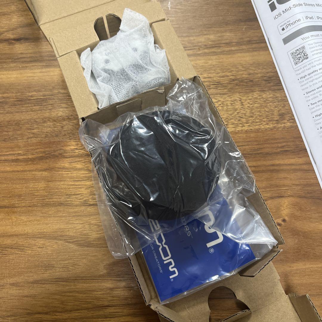 zoom ズーム iQ7 Lightningコネクター用 MSステレオマイク