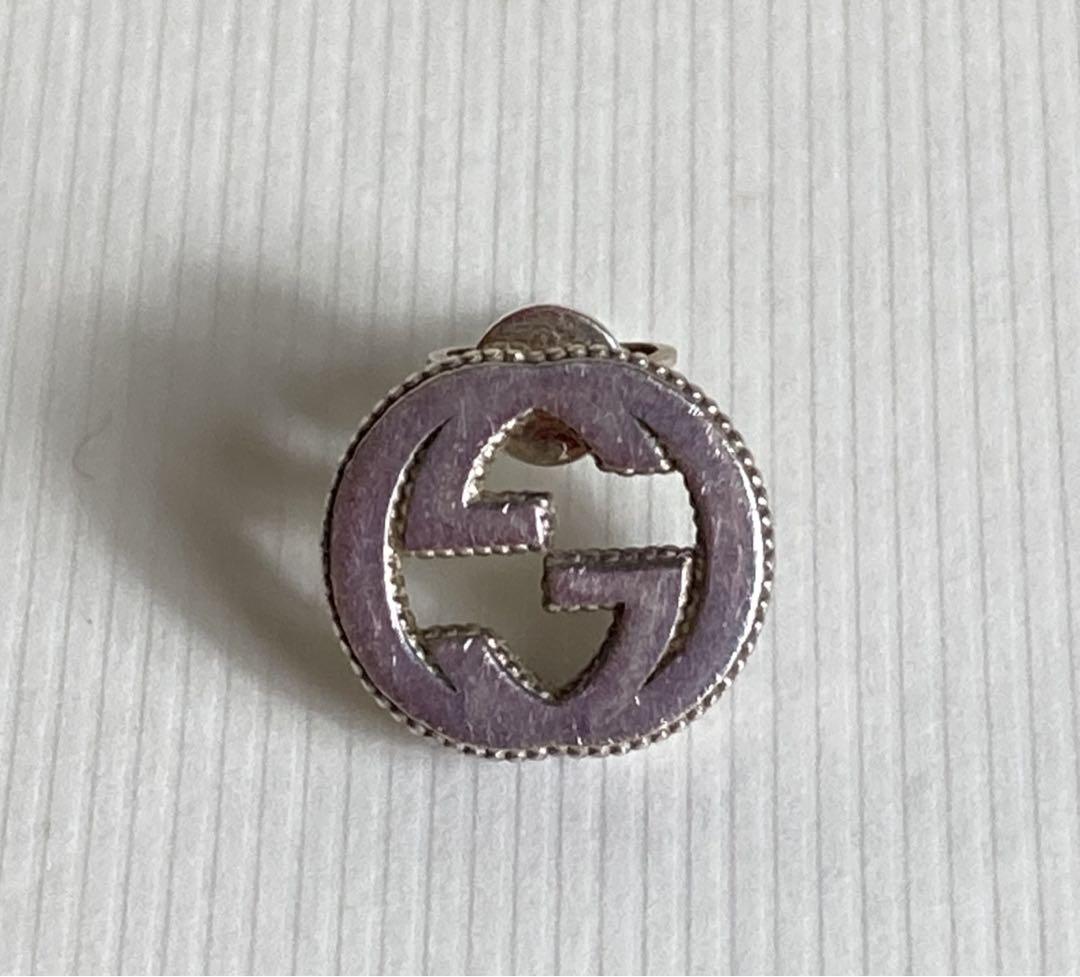 極美品✨GUCCI ピアス インターロッキング Ag925 シルバー
