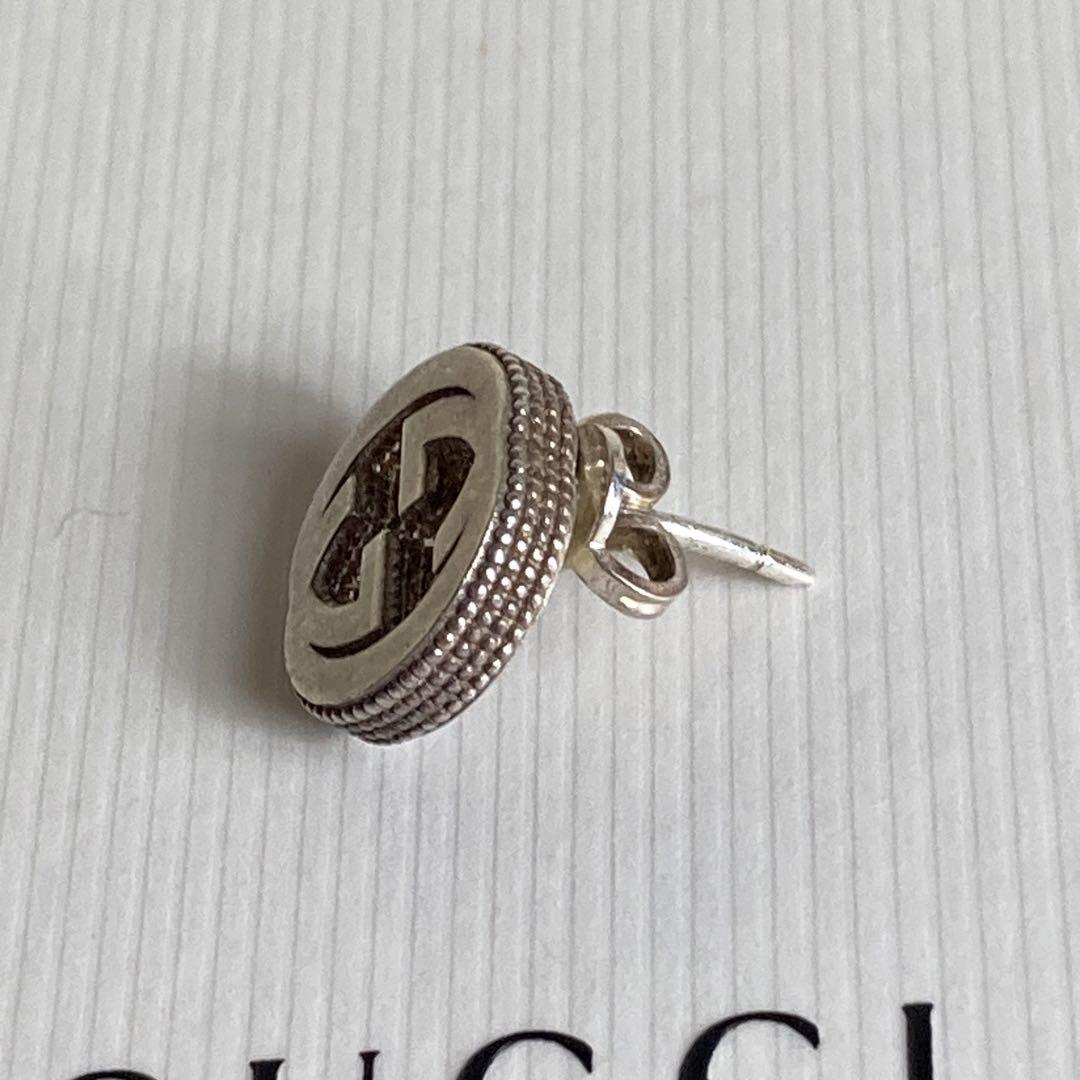 極美品✨GUCCI ピアス インターロッキング Ag925 シルバー