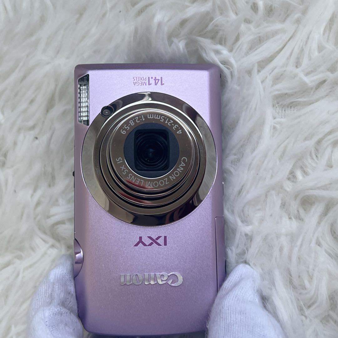 ✨動作確認済✨　Canon ixy10s デジカメ　ピンク　付属品あり