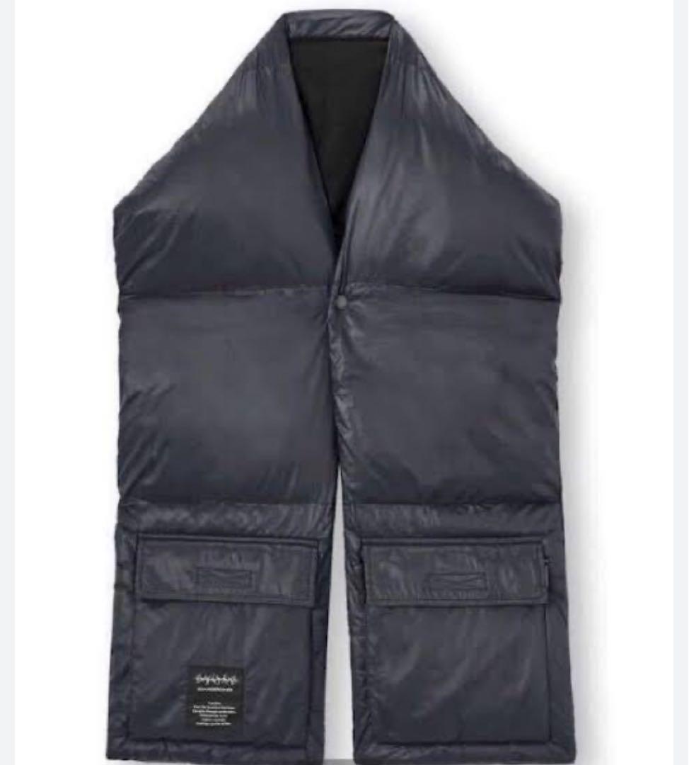 GU×UNDERCOVER ブラック　ナカワタマフラー新品未使用