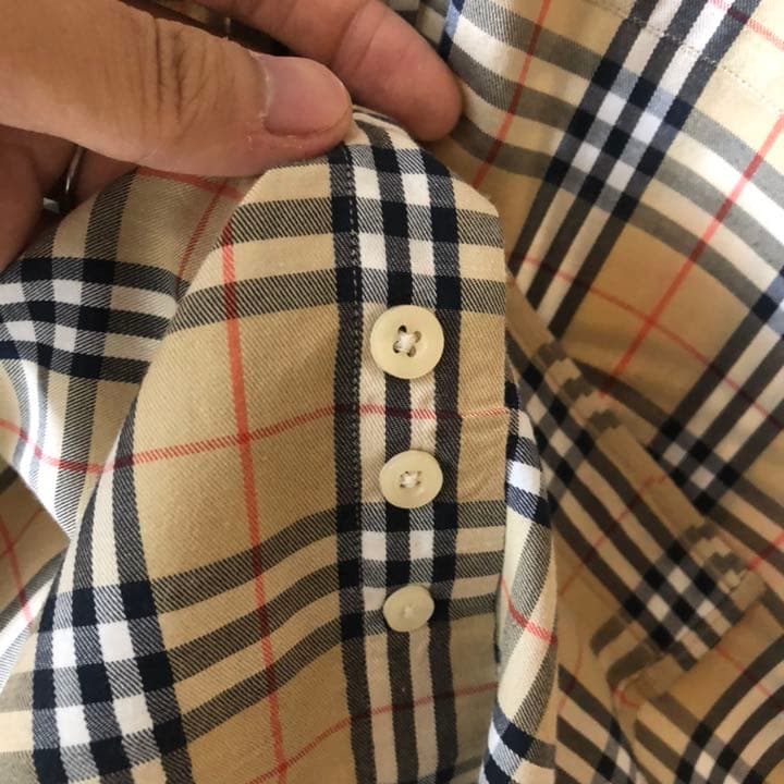 バーバリー ノバチェック ボタンダウンシャツ 長袖 | aeonenergy.co.nz