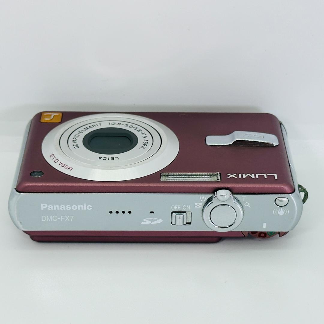 Panasonic LUMIX DMC-FX7-S パナソニック　ピンクブロンズ Panasonic LUMIX DMC-FX7 ピンクブロンズ
