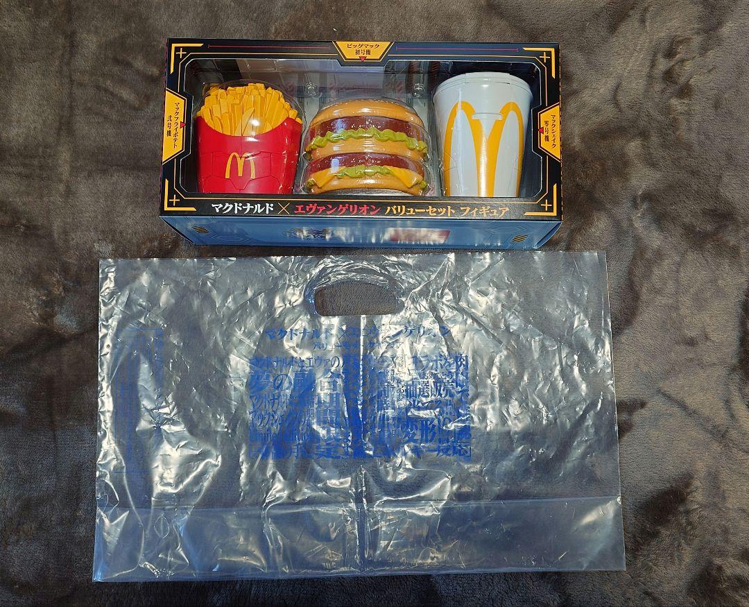 マクドナルド×エバンゲリオン　バリューセットフィギュア【新品　未開封】