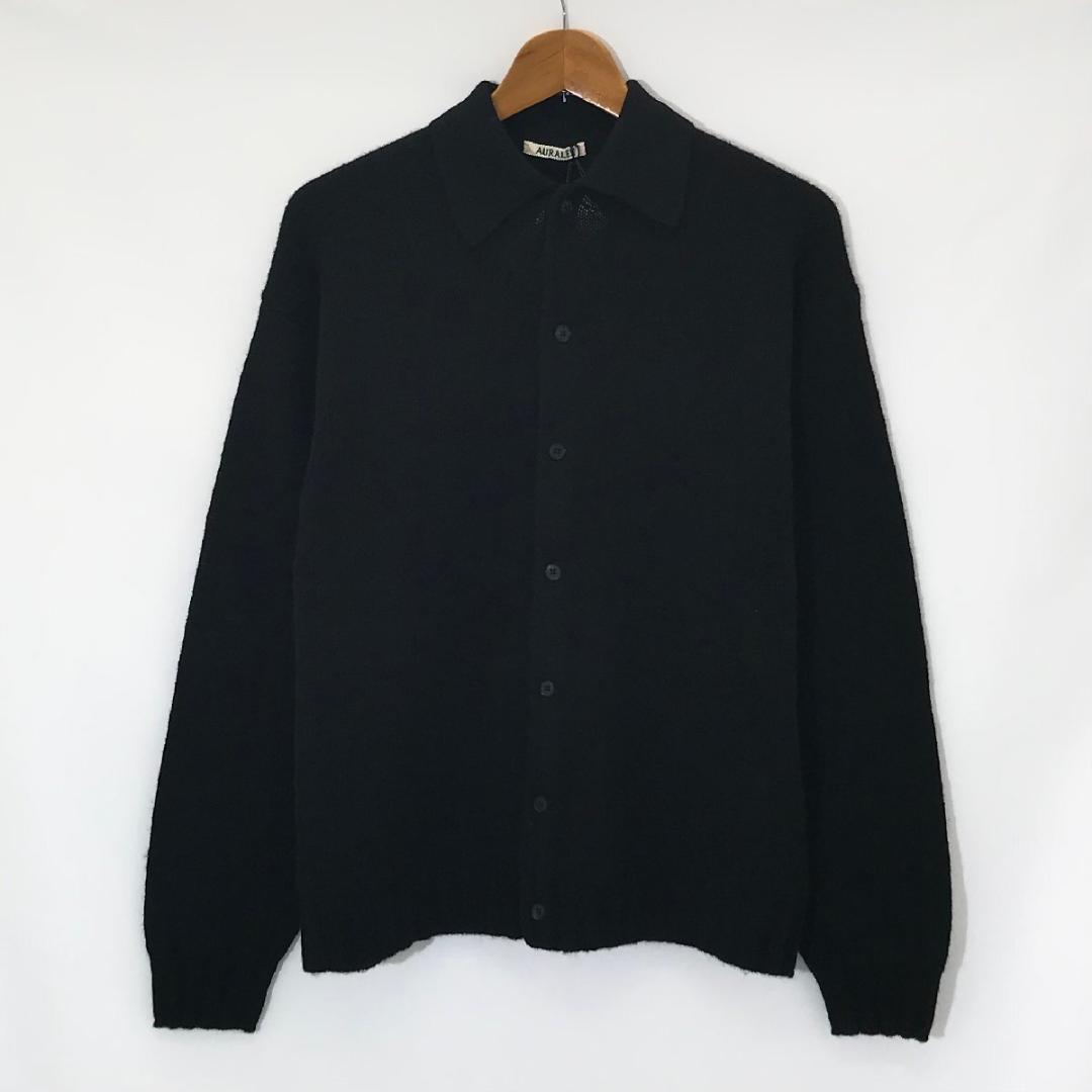 トップス 24AW SHETLAND WOOL CASHMERE KNIT CARDIGA