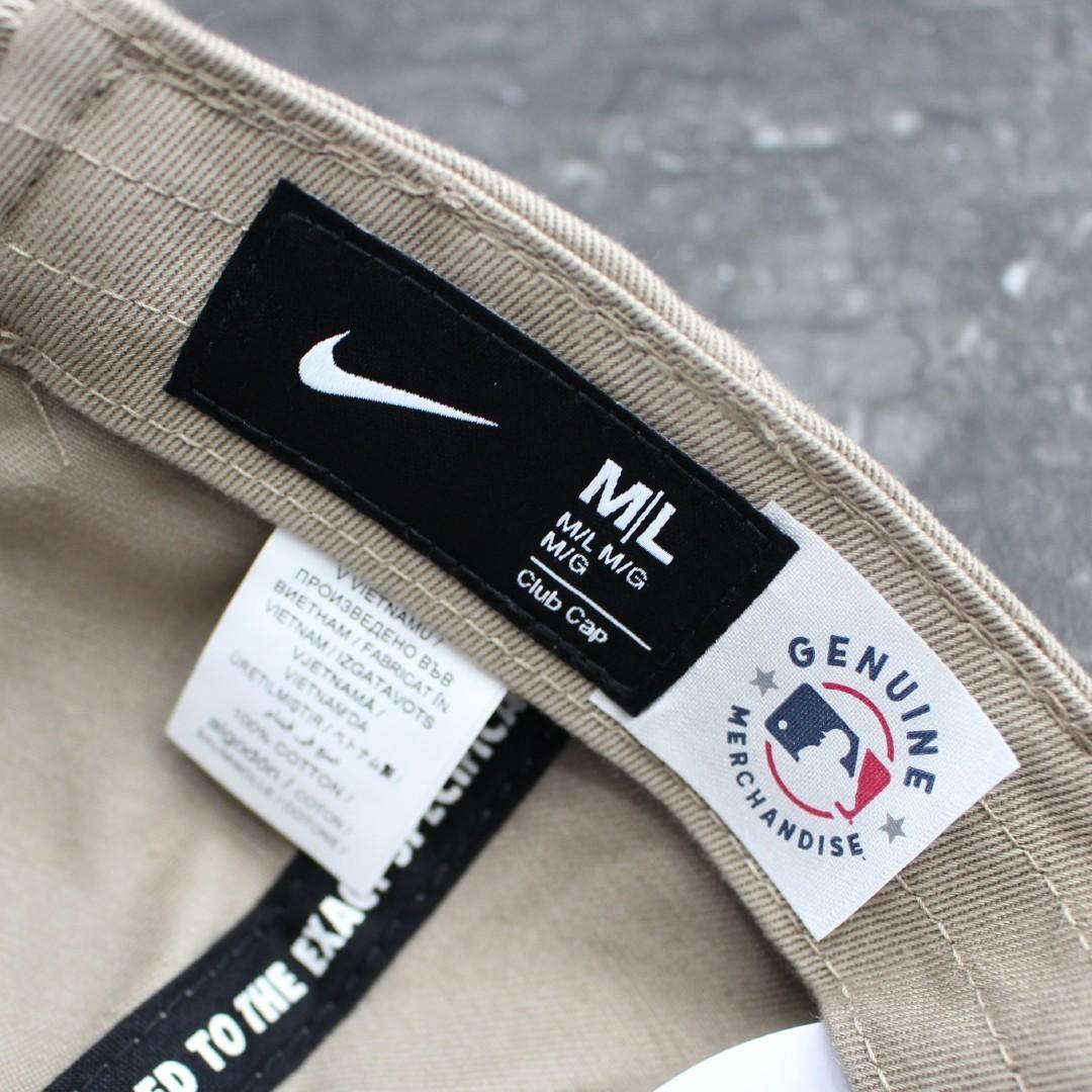 海外モデル NIKE × MLB LA ドジャース キャップ KHAKI ベージュ