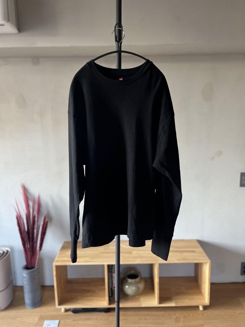 【2点セット】HANES for BIOTOP Crew Neck size L