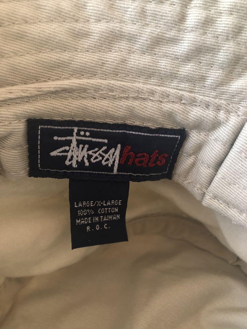 90‘s 紺タグstussyバケットハット