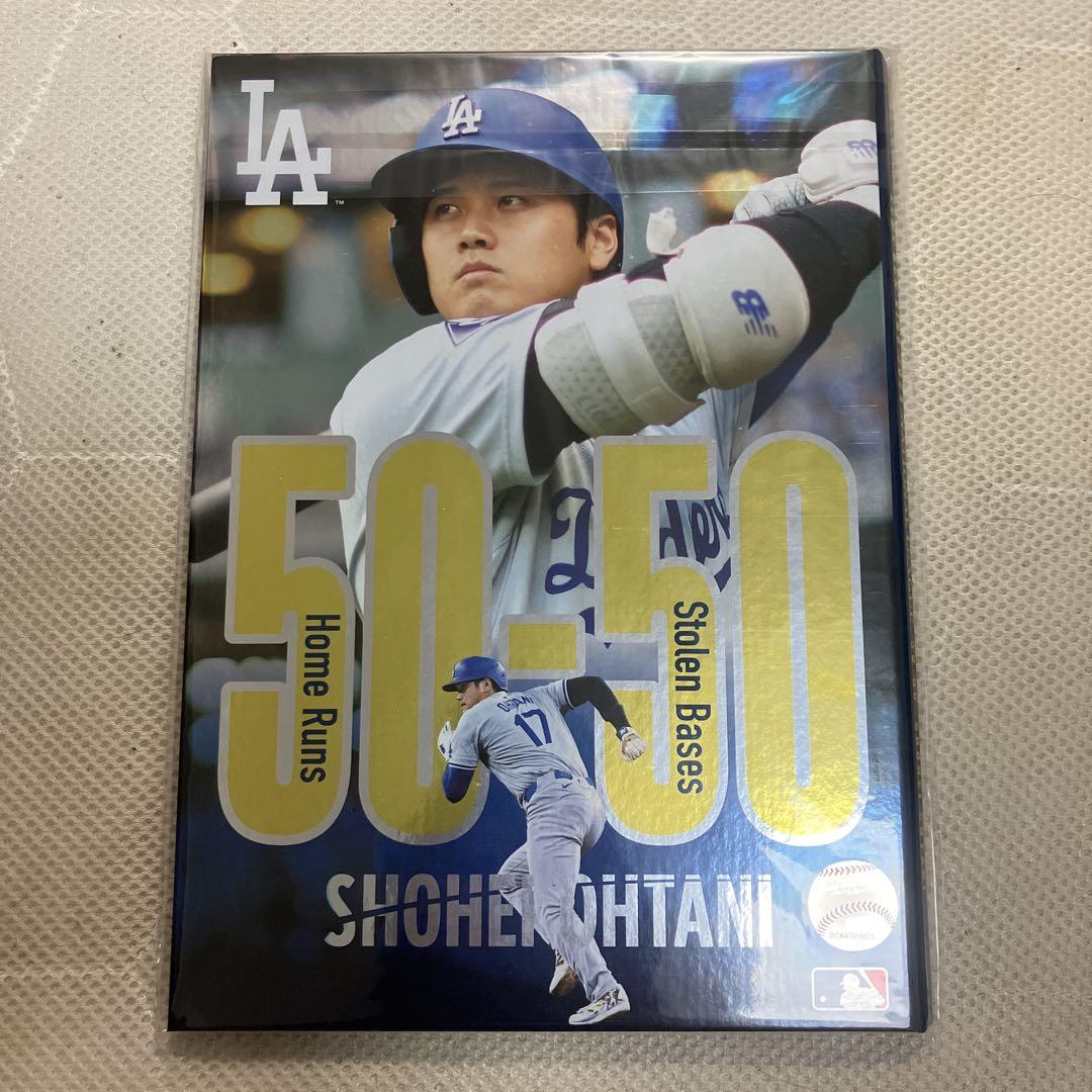 大谷翔平　MLB　50-50記念切手プレミアムフレームセット　限定品