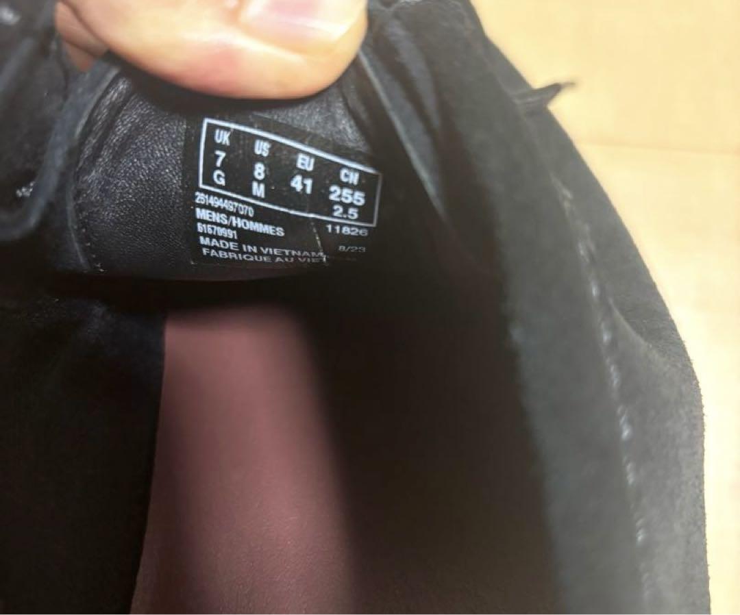 Clarks / 黒ワラビーGTX 25㎝