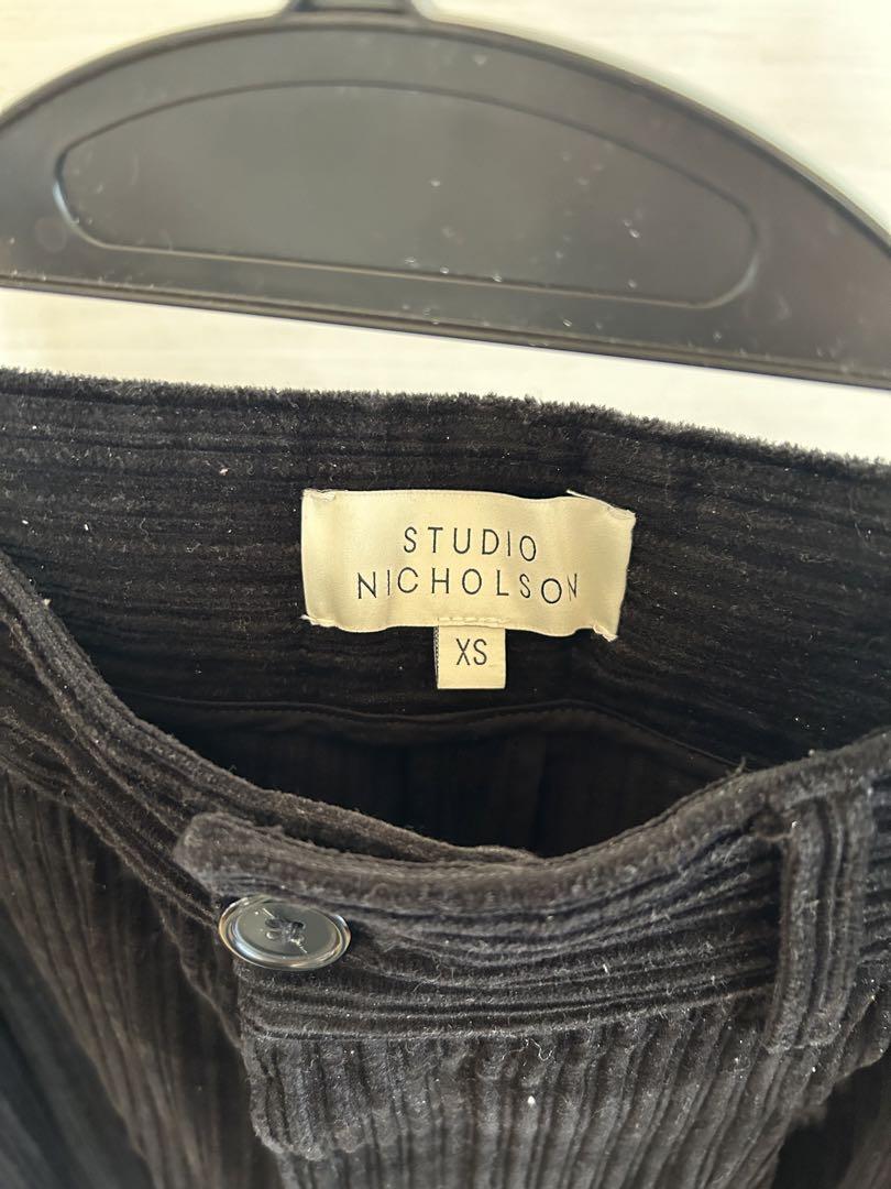 <STUDIO NICHOLSON> 17AW コーデュロイブリッジパンツ
