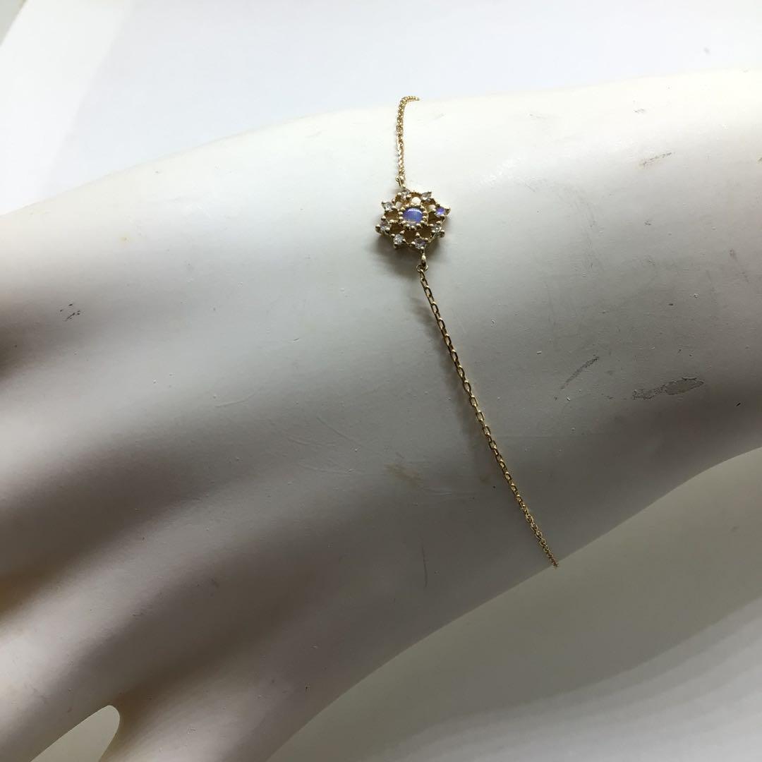 ⭐️特別⭐️ete エテ K10 オパール&ダイヤブレスレット クラッシック上品