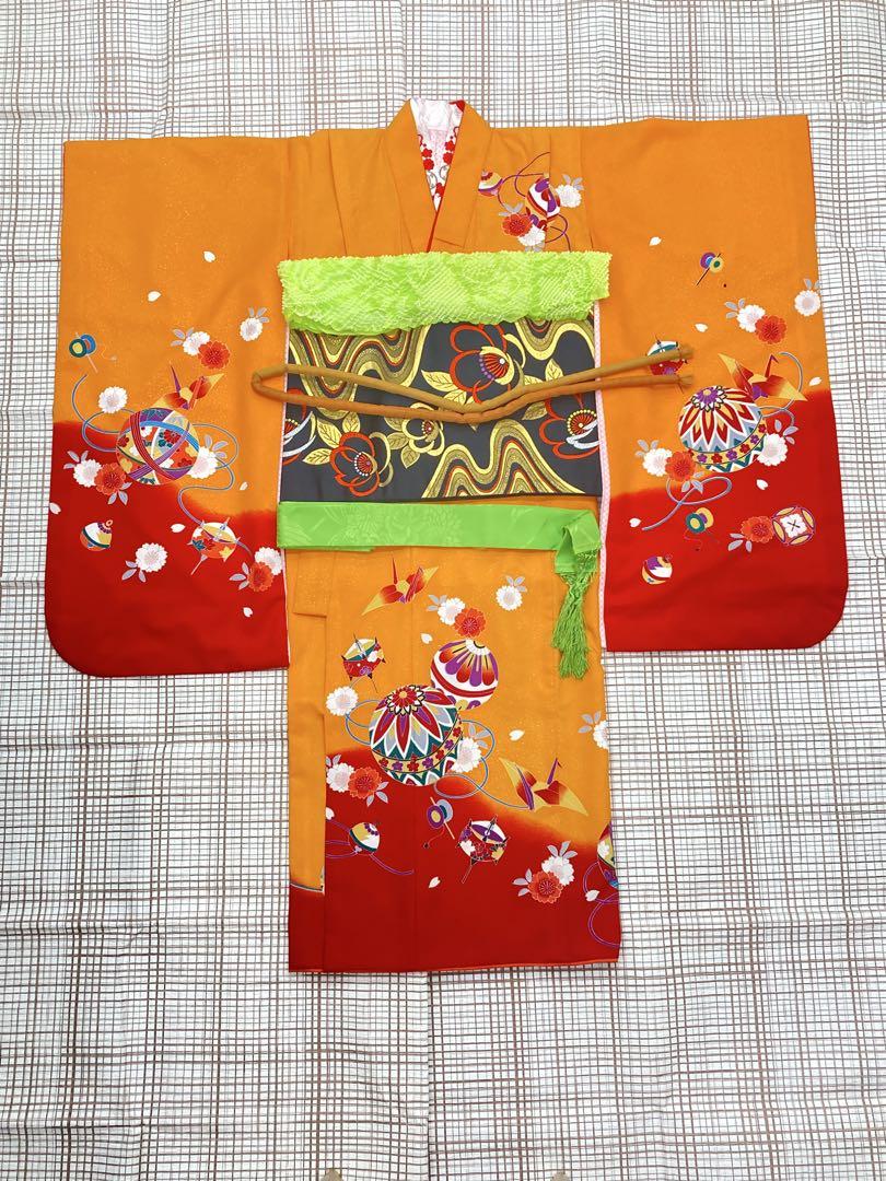 Amazon | [kimono cafe] キモノカフェ 袴下帯 七宝 単帯