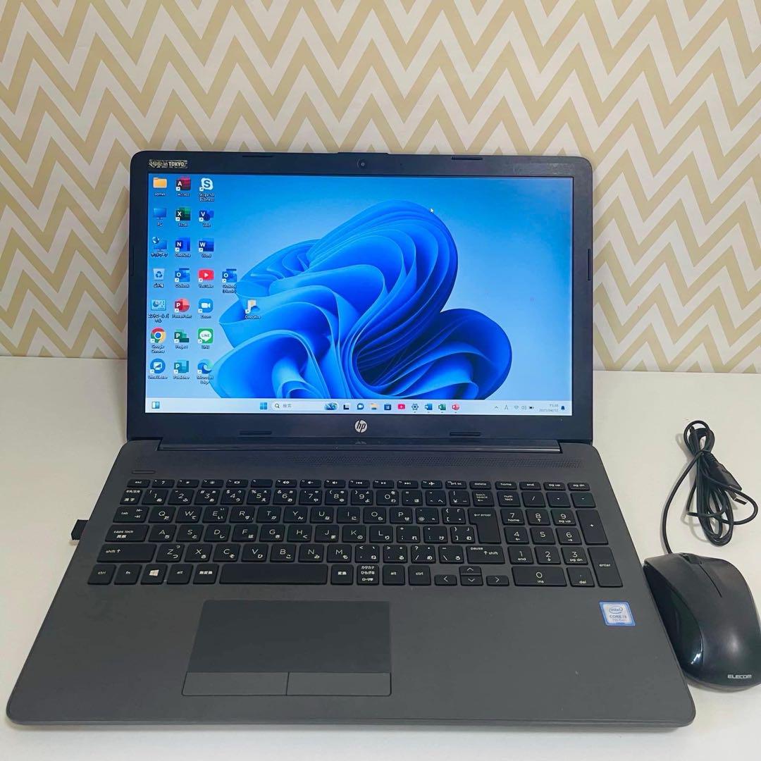 T285 HPノートパソコンSSD第7世代 Windows11オフィス2024付