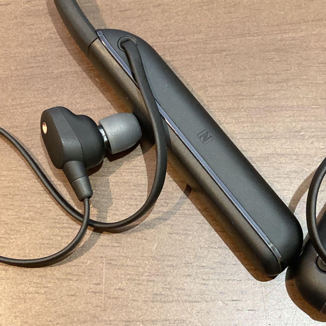 ★美品★ SONY WI-1000XM2 ブラック ワイヤレスイヤホン