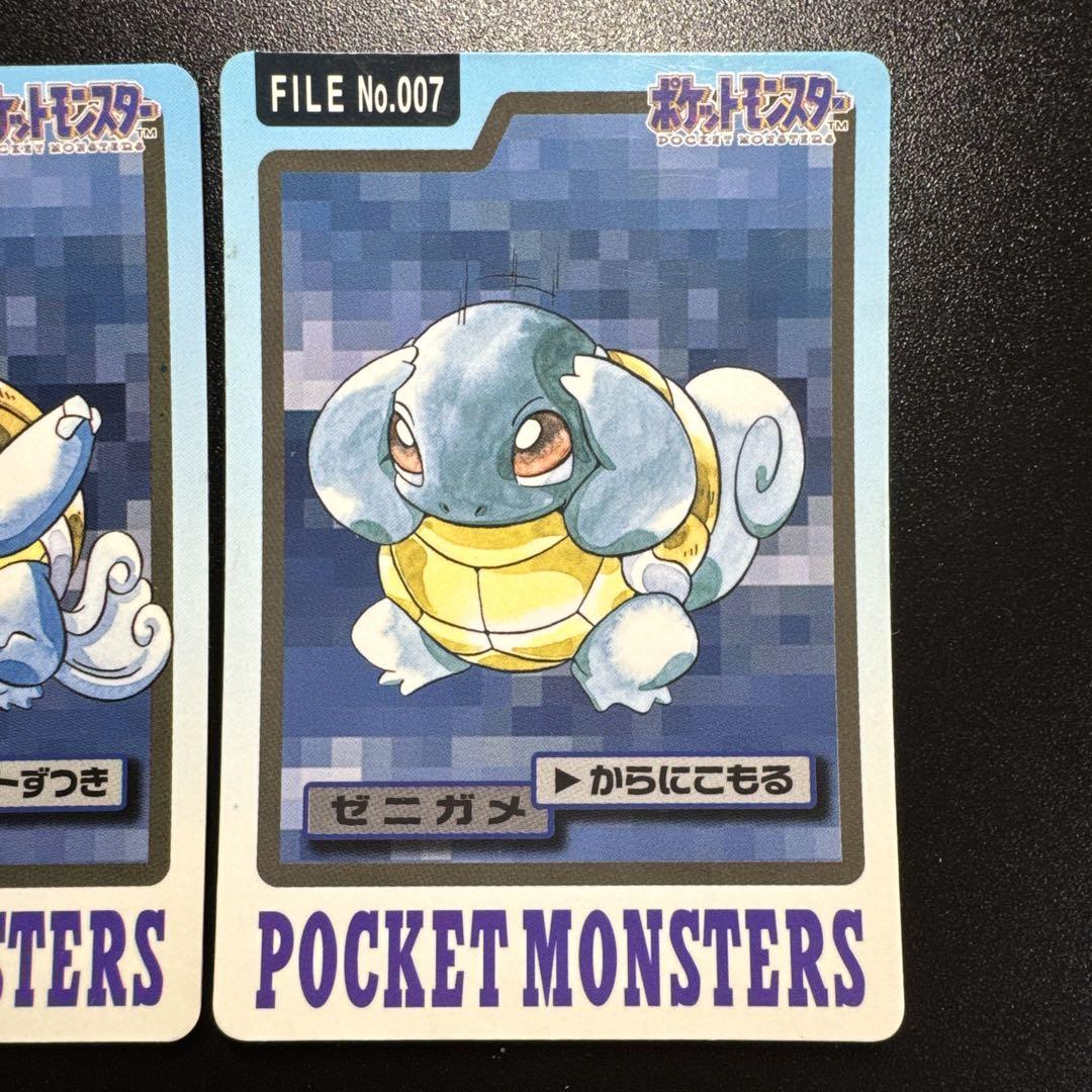 ポケモン カードダス ゼニガメ・カメール・カメックス