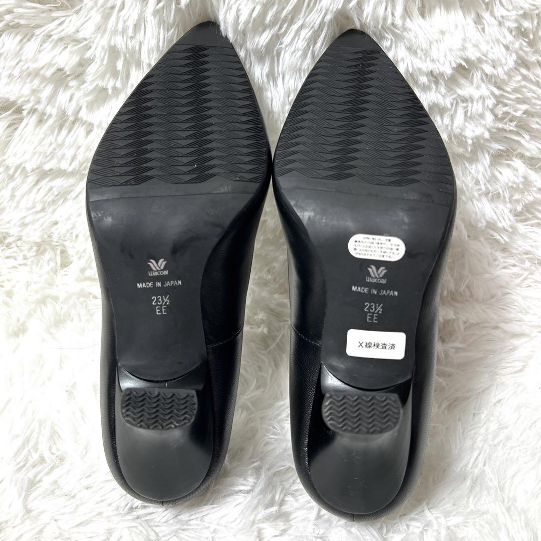 【未使用】Wacoal success walk レザーパンプス23.5cm