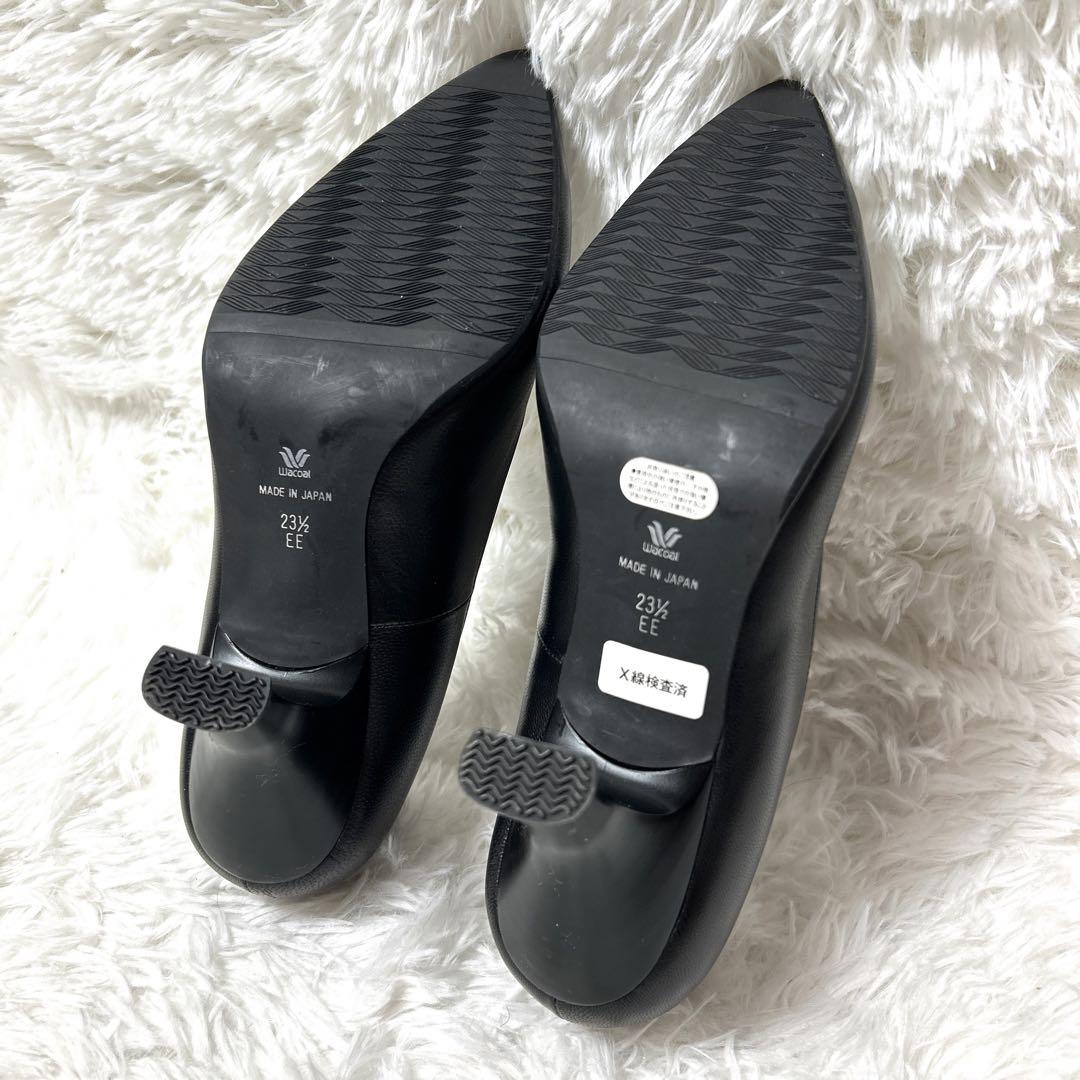 【未使用】Wacoal success walk レザーパンプス23.5cm