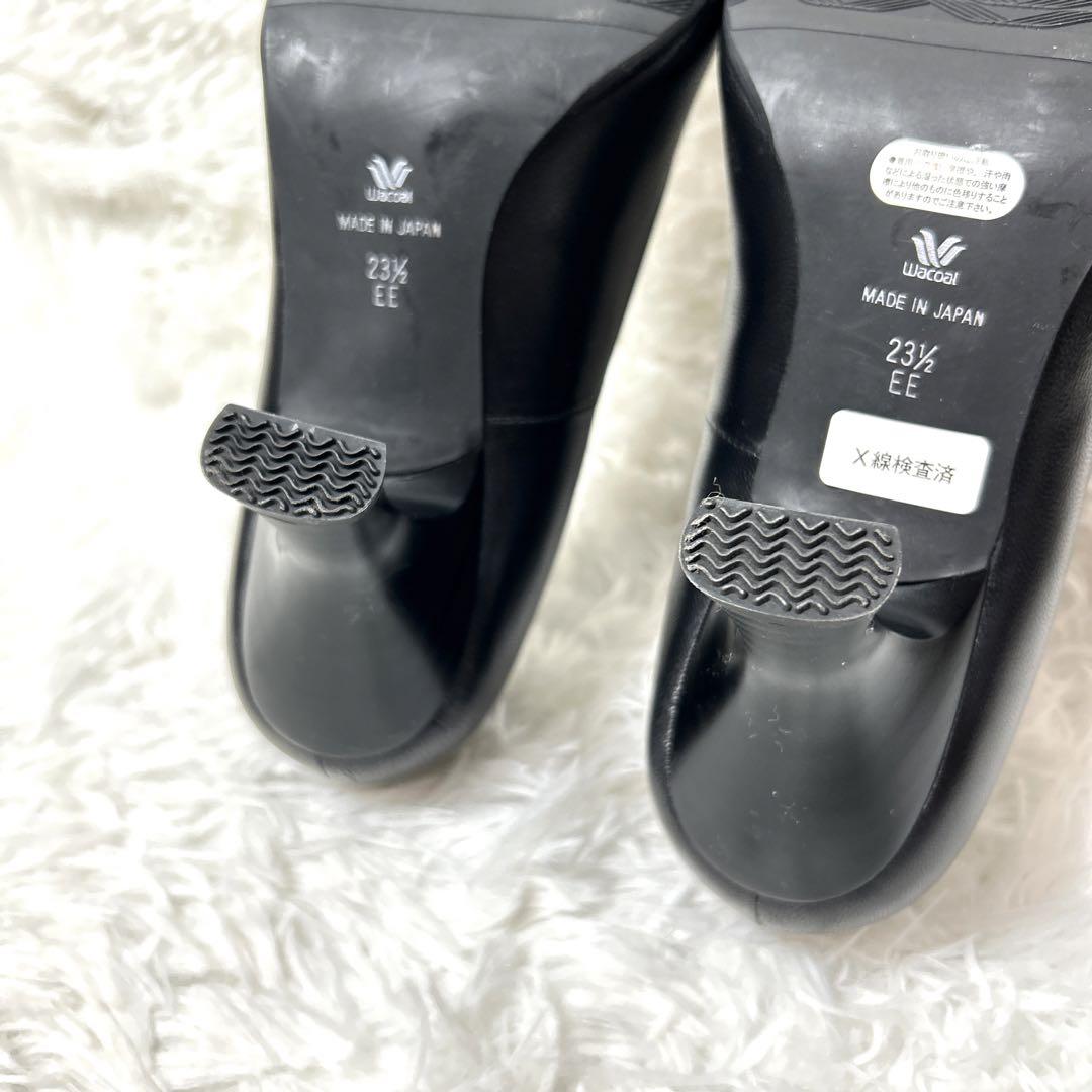 【未使用】Wacoal success walk レザーパンプス23.5cm